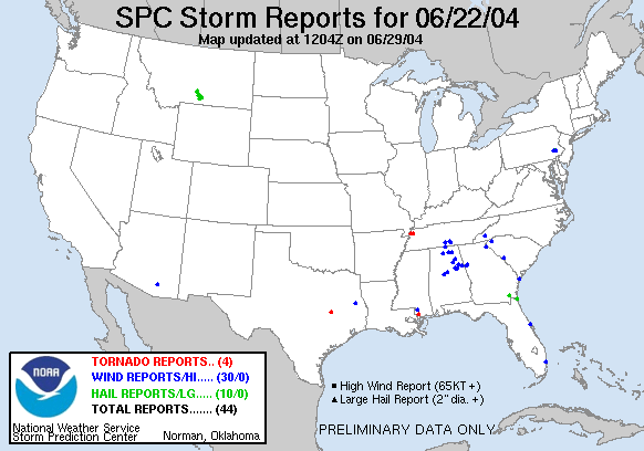 Map of 040622_rpts's severe weather reports