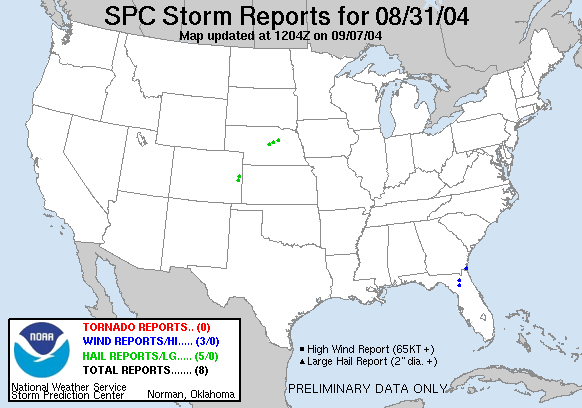Map of 040831_rpts's severe weather reports