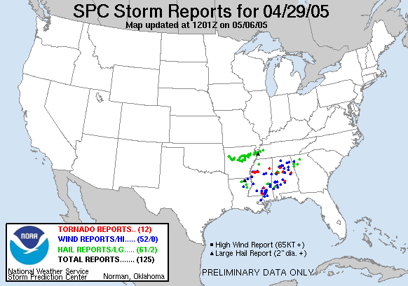 Map of 050429_rpts's severe weather reports