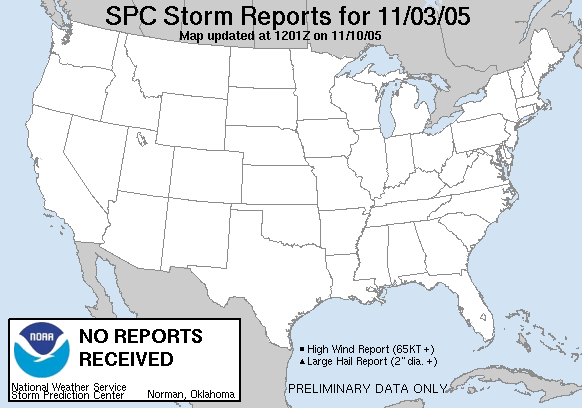 Map of 051103_rpts's severe weather reports