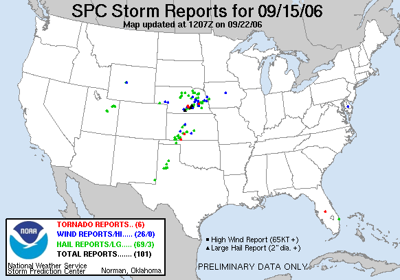 Map of 060915_rpts's severe weather reports