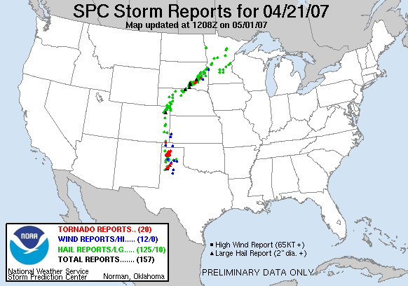 Map of 070421_rpts's severe weather reports