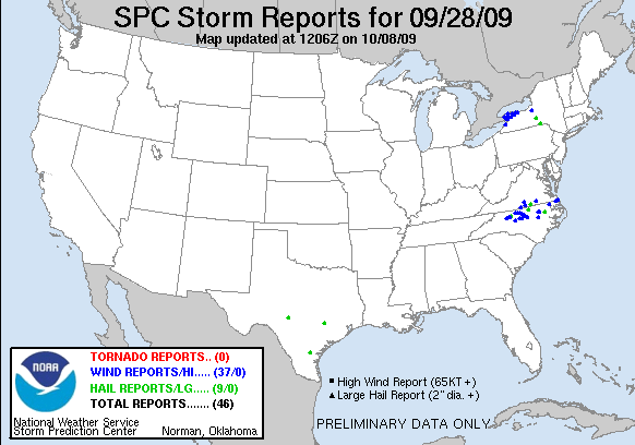 Map of 090928_rpts's severe weather reports