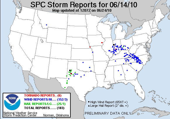 Map of 100614_rpts's severe weather reports