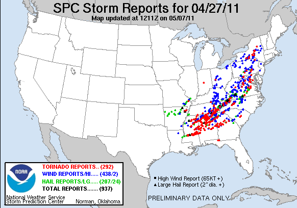 Map of 110427_rpts's severe weather reports