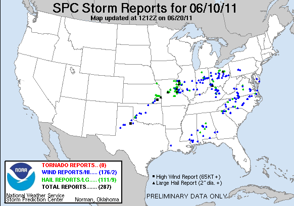 Map of 110610_rpts's severe weather reports