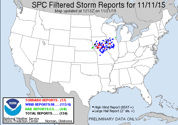 SPC Storm Reports