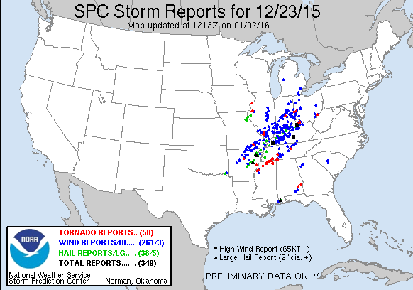 SPC Storm Reports