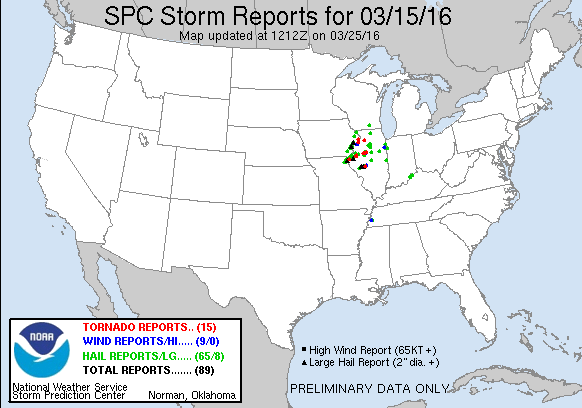 SPC Storm Reports