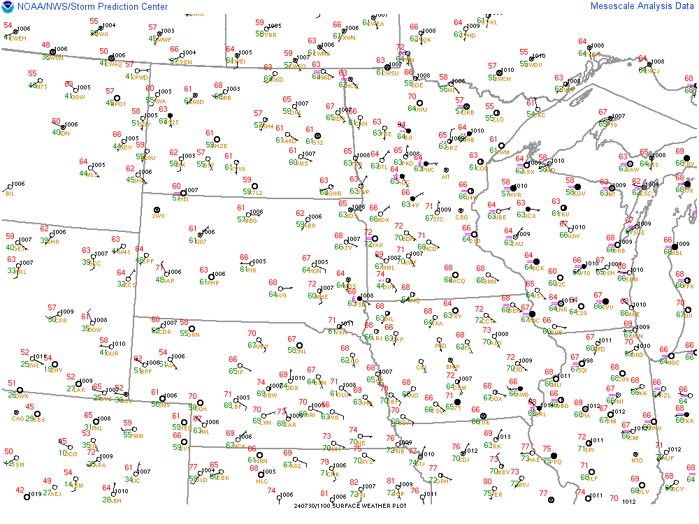 Northern Plains Surface