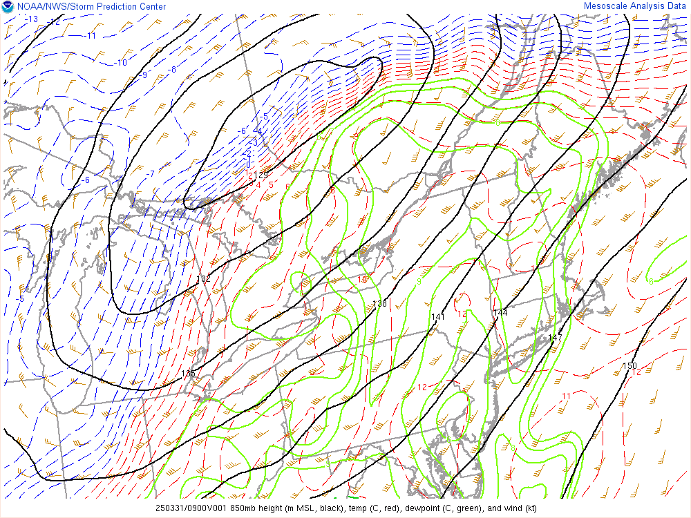 12/9-12/10 Coastal Storm Observations - Page 6 850mb