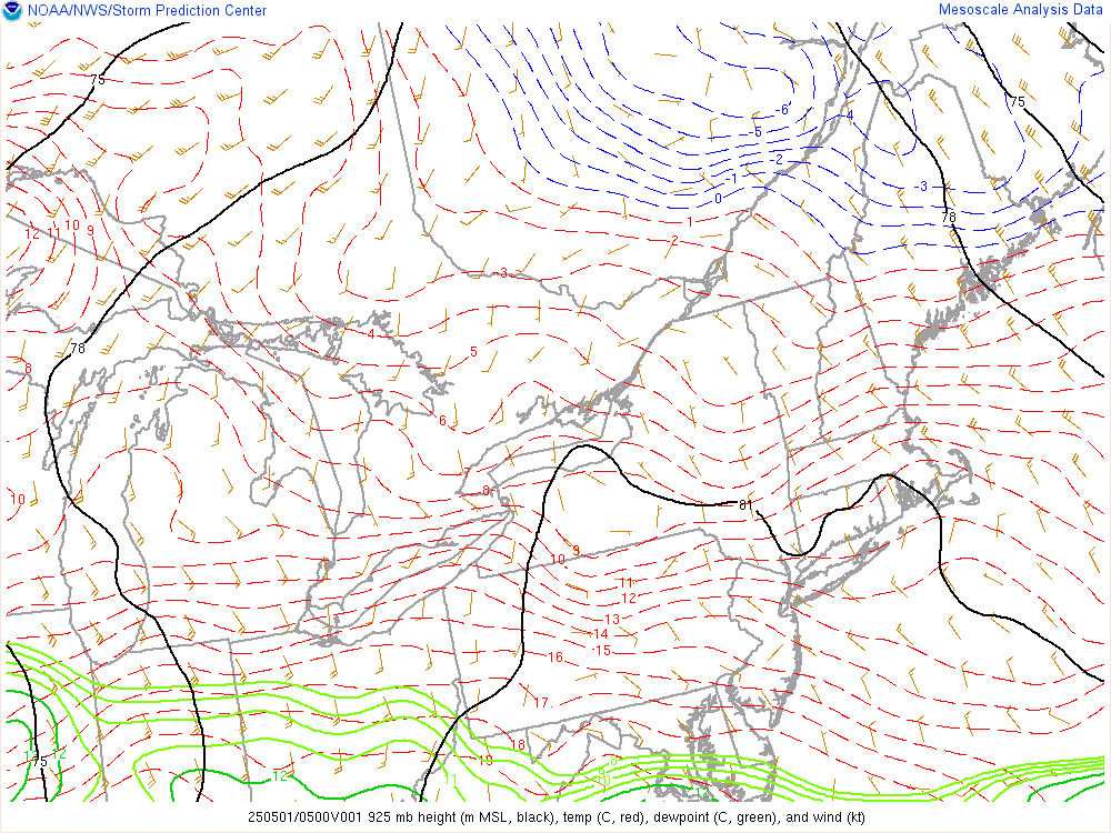 December 17th "Front-End Thump" Storm Discussion & Observations - Page 4 925mb_sf