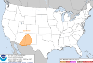 Storm Prediction Center Fire Outlook Day 2