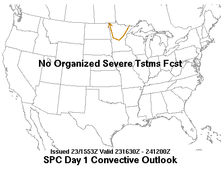 1630 UTC Day 1 Outlook Graphic