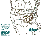 1630 UTC Damaging wind probabilities graphic