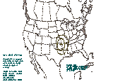 0100 UTC Damaging wind probabilities graphic