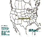 1200 UTC Large hail probabilities graphic