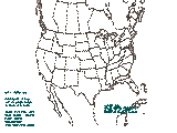 2000 UTC Large hail probabilities graphic