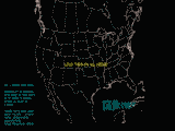 1300 UTC Damaging wind probabilities graphic