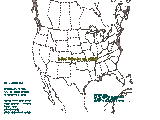 2000 UTC Large hail probabilities graphic