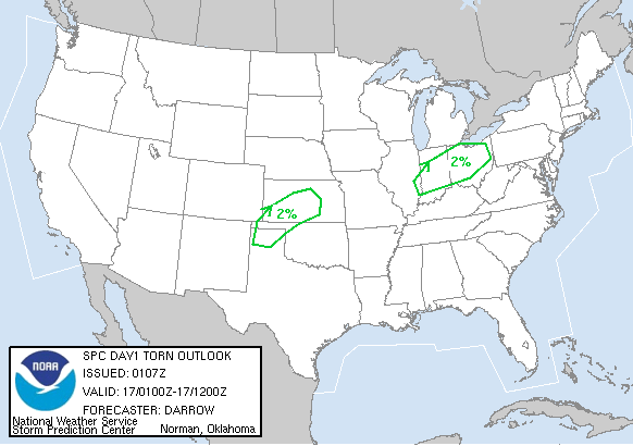20040617 0100 UTC Day 1 Tornado Probabilities Graphic