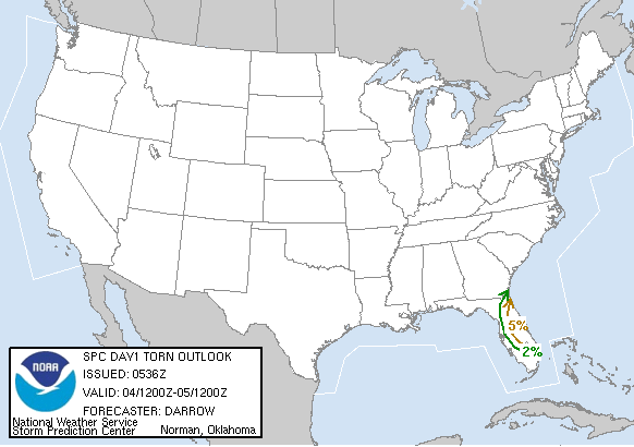 20040904 1200 UTC Day 1 Tornado Probabilities Graphic