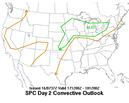 0800 UTC Day 2 Outlook Graphic