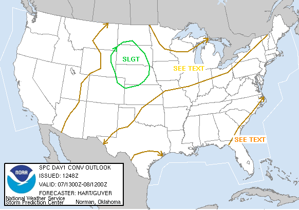 20050907 1300 UTC Day 1 Outlook Graphic