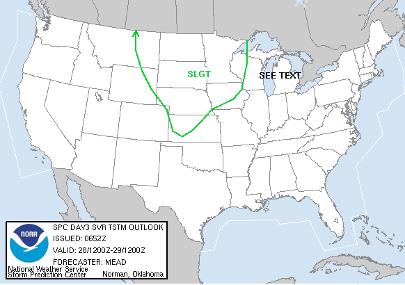 20050626 1100 UTC Day 3 Outlook Graphic