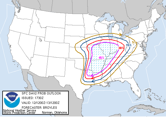 20060311 1730 UTC Day Probabilitic Graphic