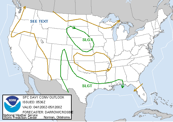 20070604 1200 UTC Day 1 Outlook Graphic