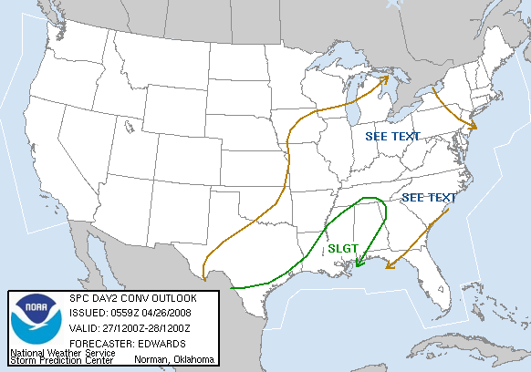 20080426 0800 UTC Day 2 Outlook Graphic