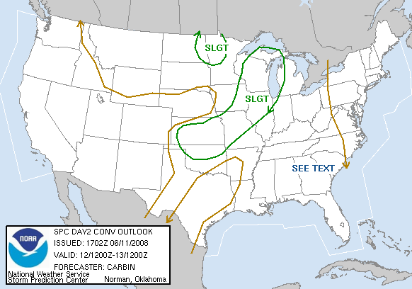 20080611 1730 UTC Day 2 Outlook Graphic