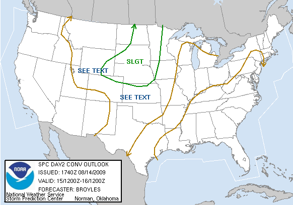 20090814 1730 UTC Day 2 Outlook Graphic