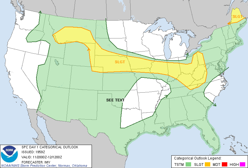 20110711 2000 UTC Day 1 Outlook Graphic