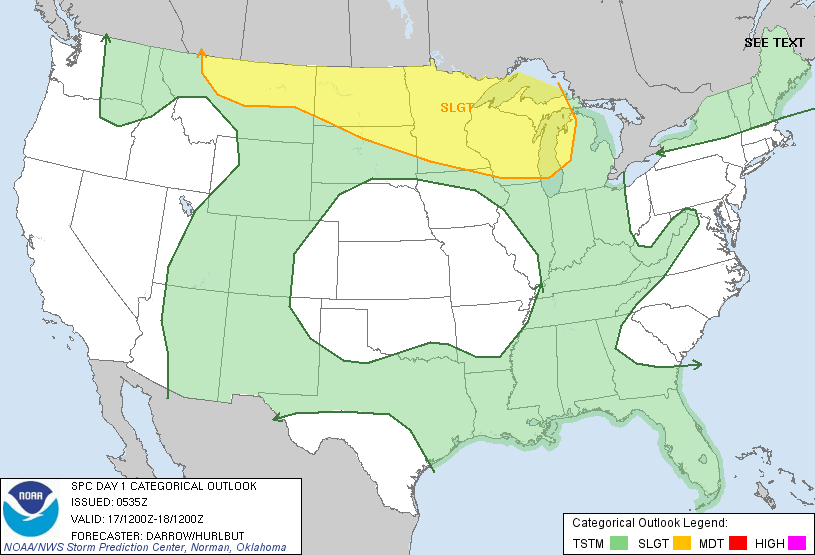 20110717 1200 UTC Day 1 Outlook Graphic