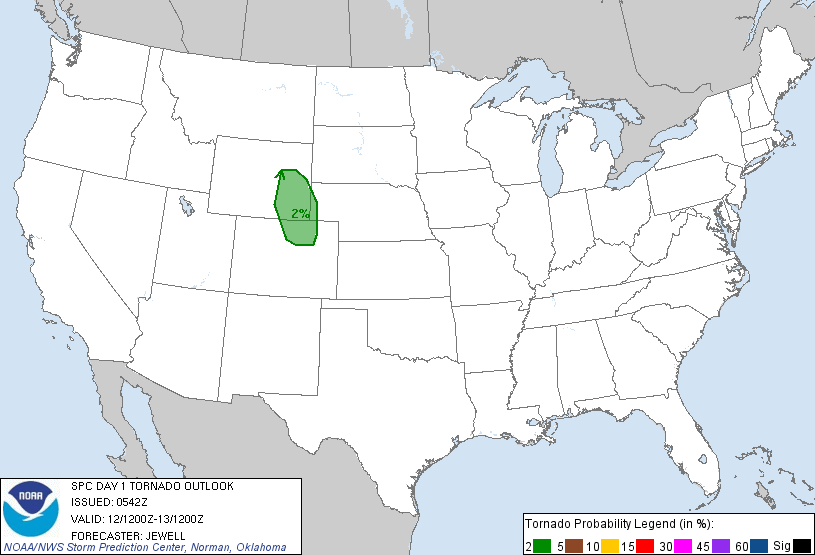 20110712 1200 UTC Day 1 Tornado Probabilities Graphic