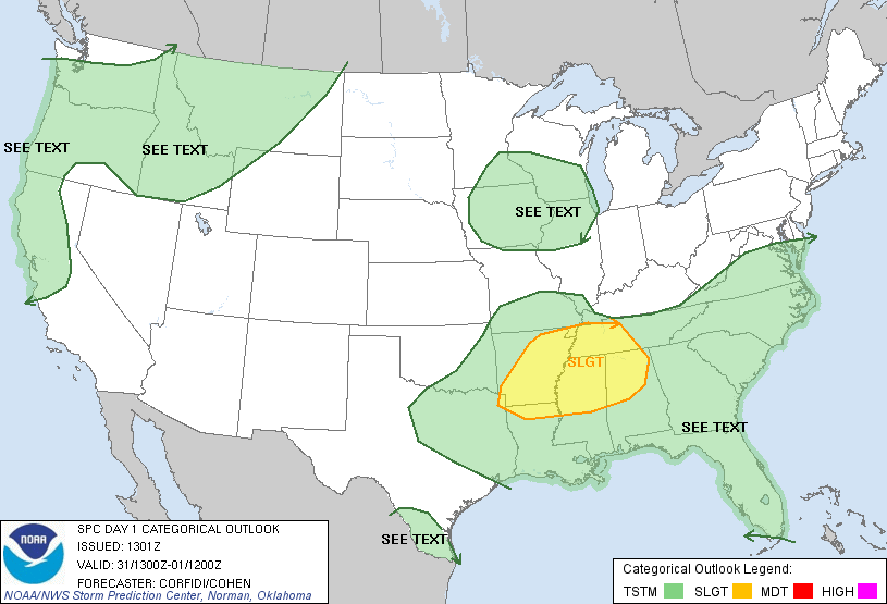 Day 1 Outlook 8 am