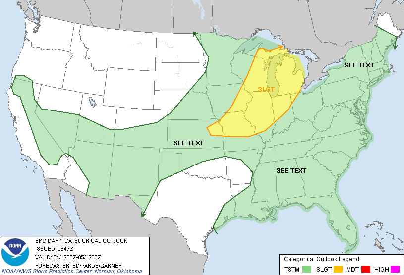 SPC Convective Outlook