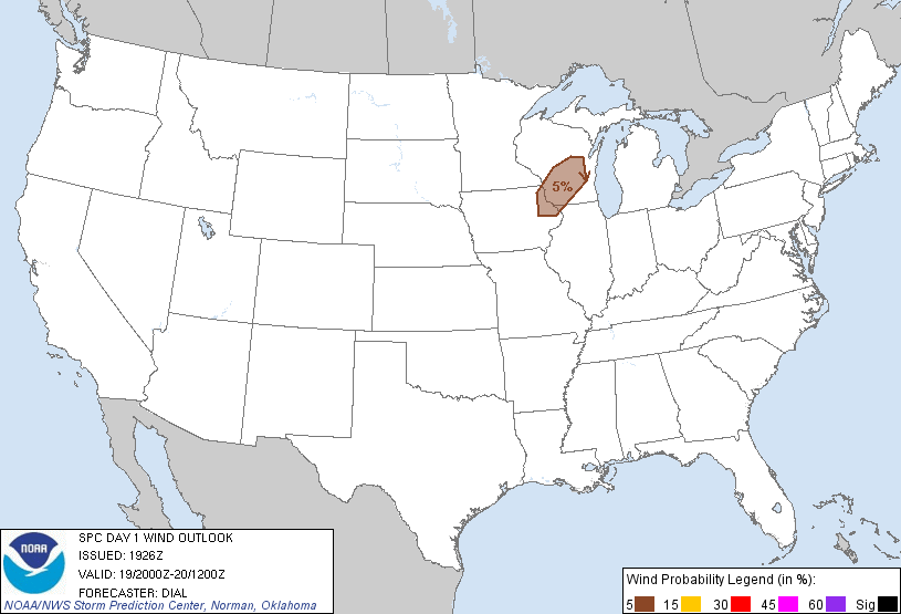 20120919 2000 UTC Day 1 Damaging Wind Probabilities Graphic