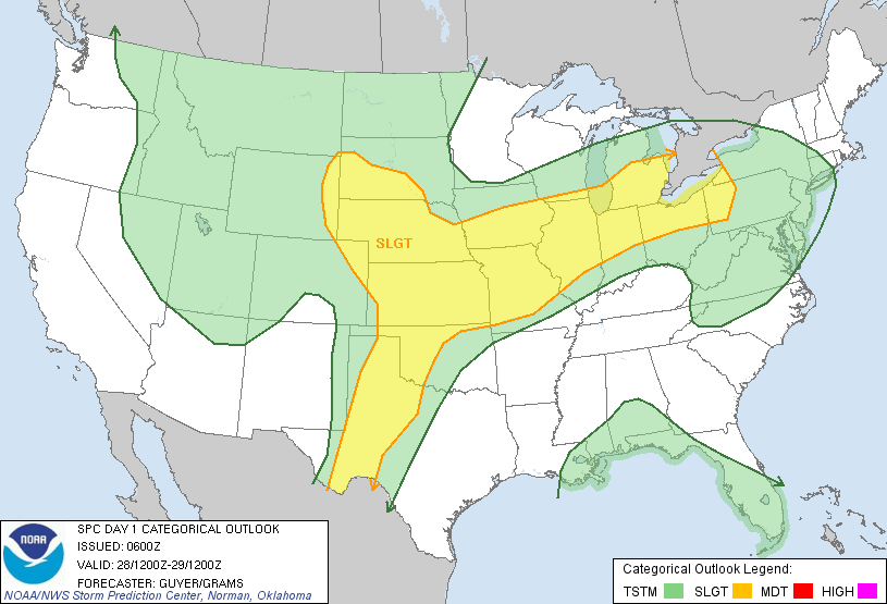 20130528 1200 UTC Day 1 Outlook Graphic