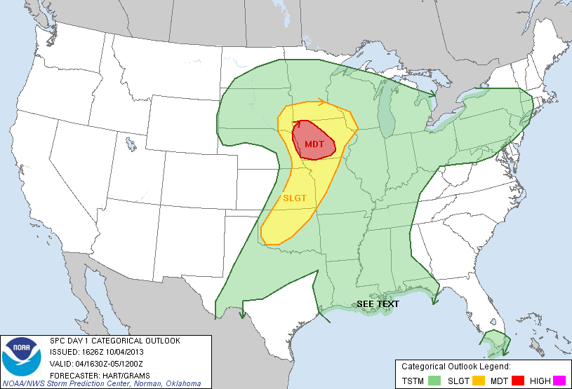 SPC Convective Outlook