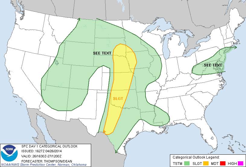 SPC Convective Outlook