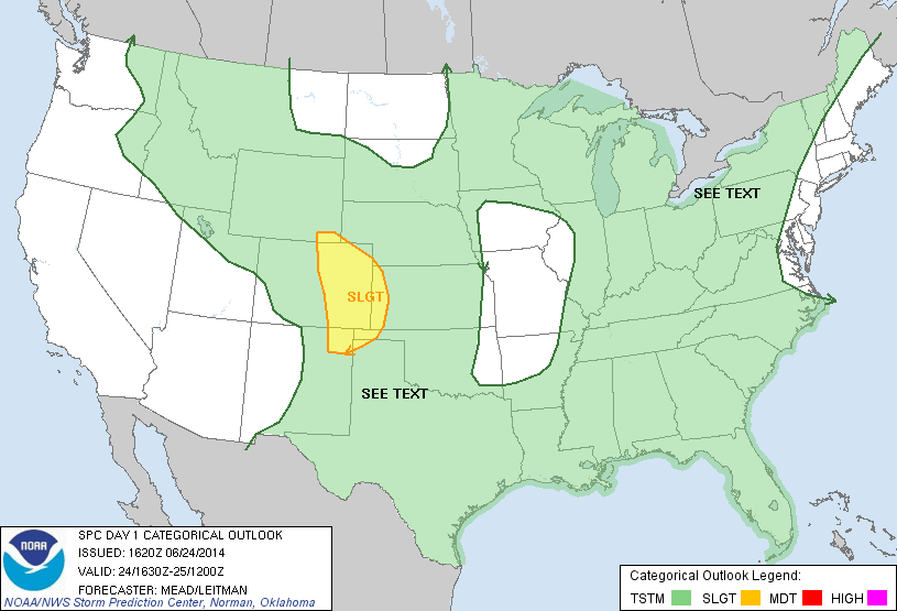 20140624 1630 UTC Day 1 Outlook Graphic