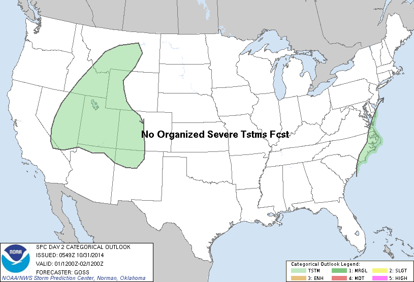 20141031 0600 UTC Day 2 Outlook Graphic