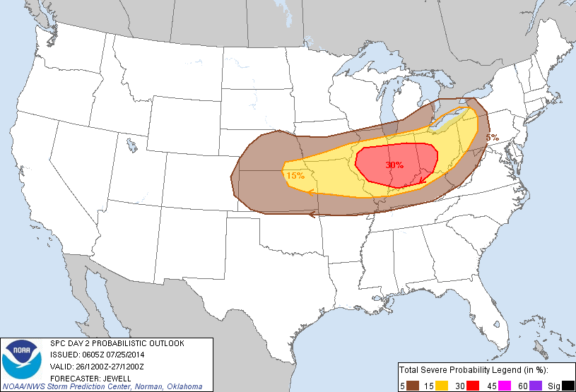 20140725 0600 UTC Day Probabilitic Graphic