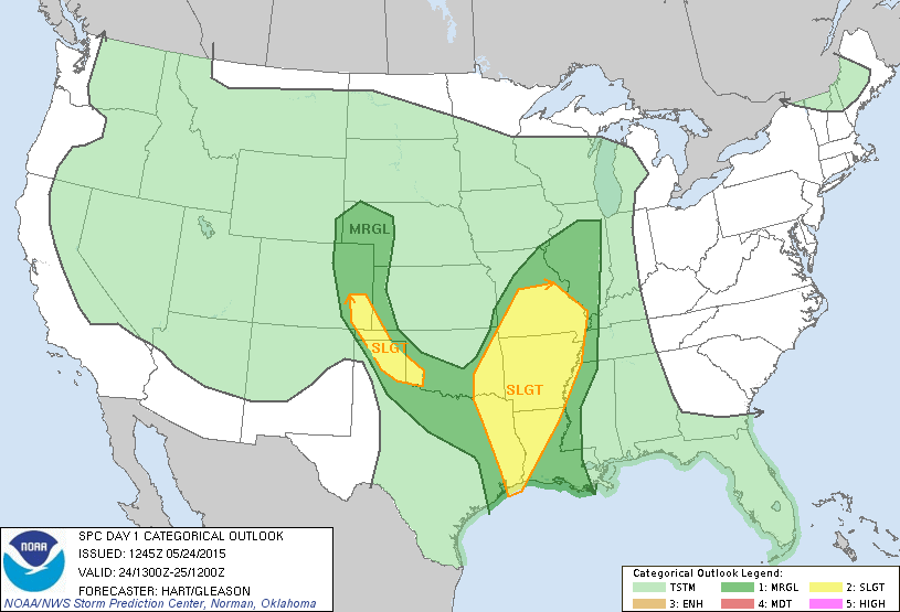 20150524 1300 UTC Day 1 Outlook Graphic