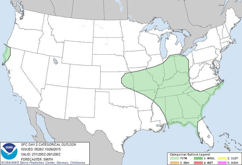 20151026 0600 UTC Day 2 Outlook Graphic