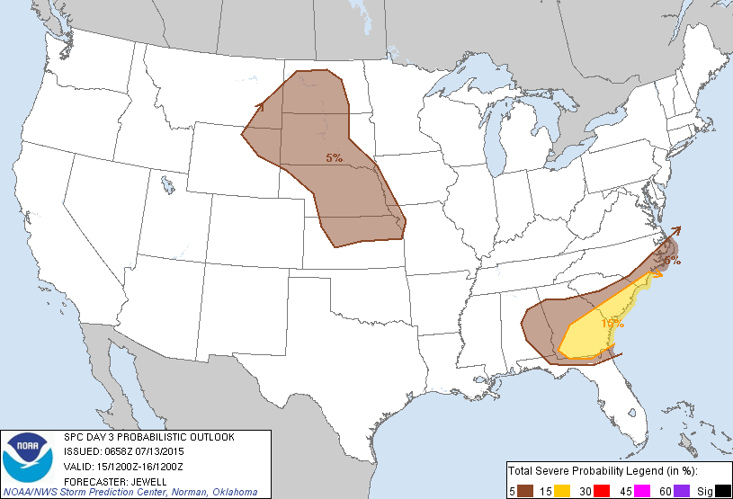 20150713 0730 UTC Day Probabilitic Graphic