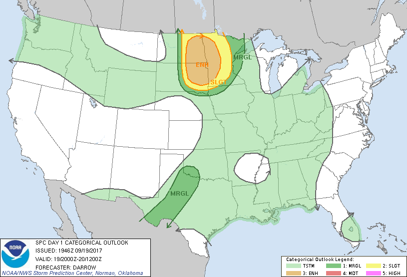 20170919 2000 UTC Day 1 Outlook Graphic